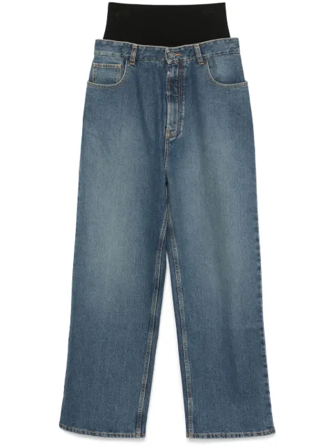 Alaïa jean à coupe fuselée