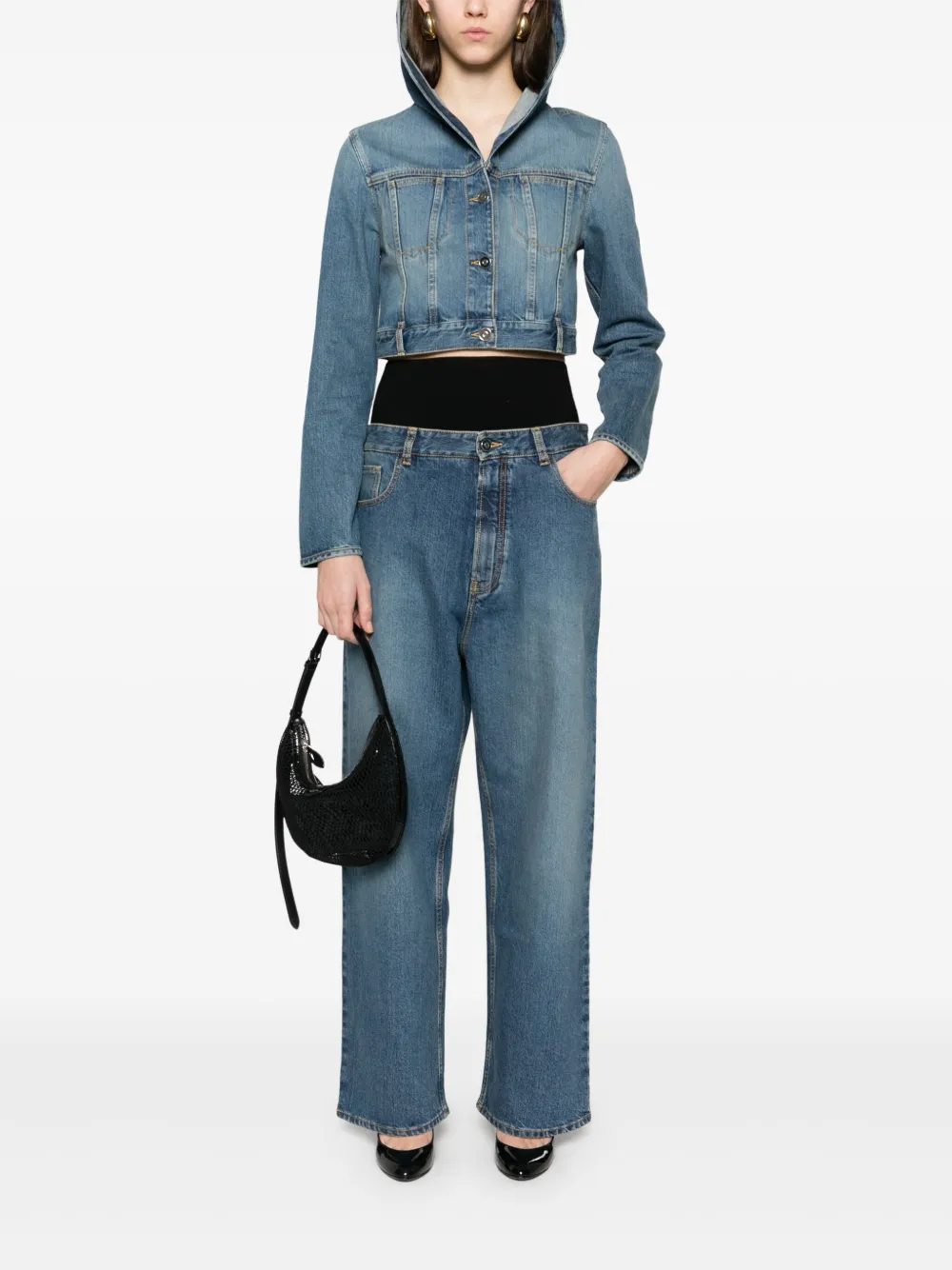 Alaïa jean à coupe fuselée | Jeans fuselés | Image 2