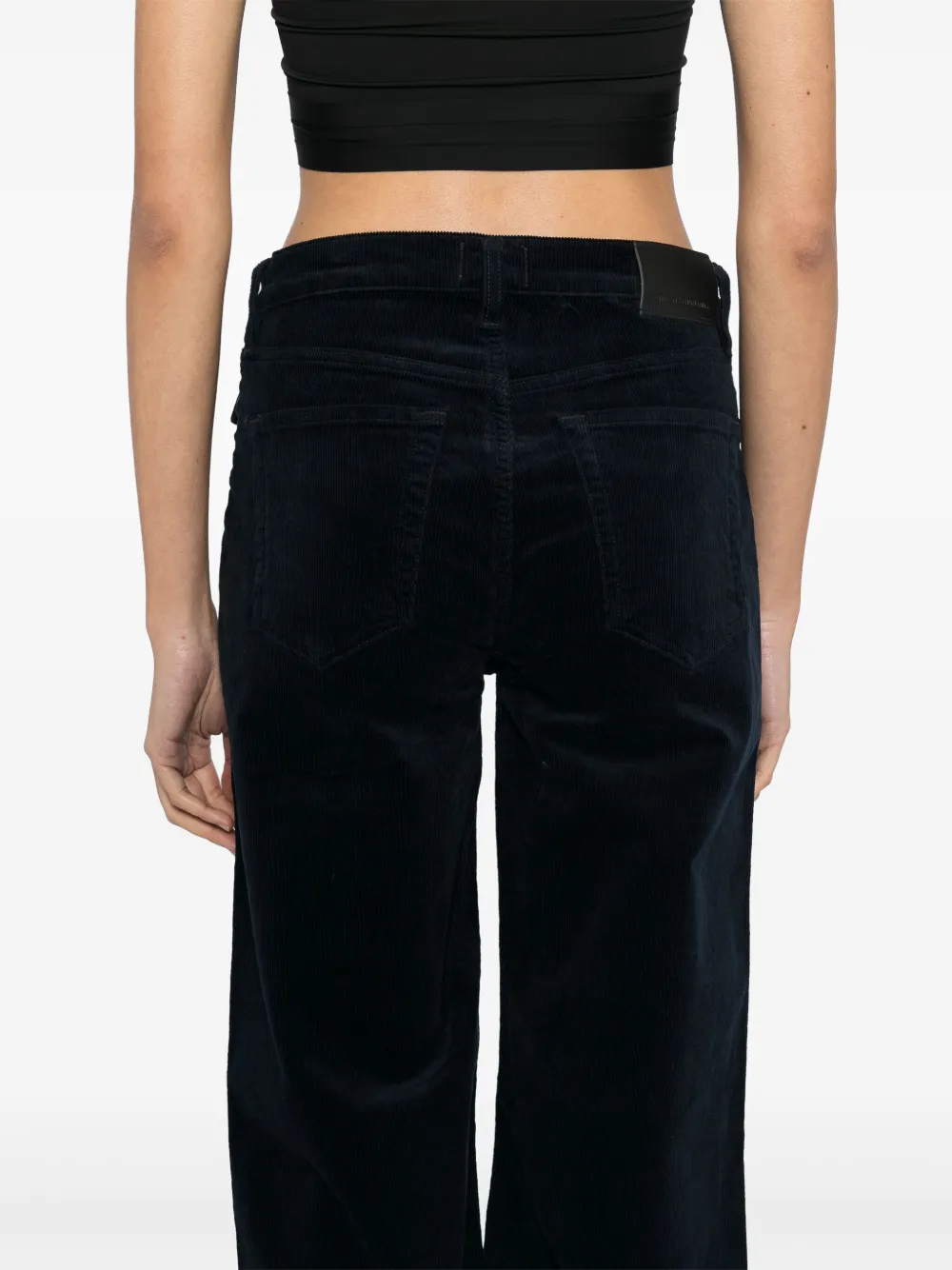 Citizens of Humanity Raven broek met wijde pijpen Blauw
