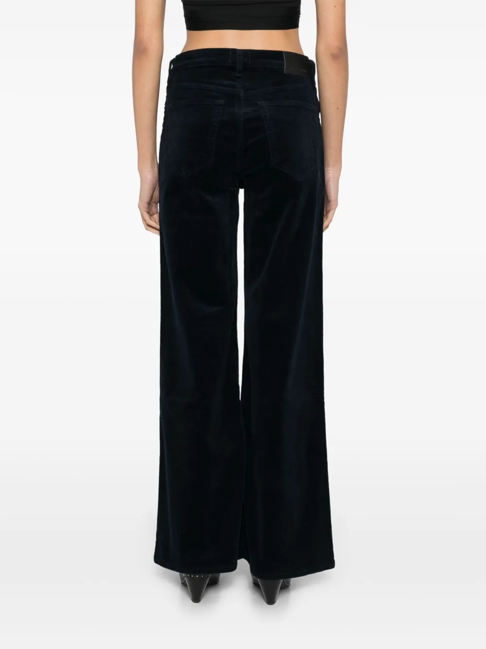 Citizens of Humanity Raven broek met wijde pijpen Blauw