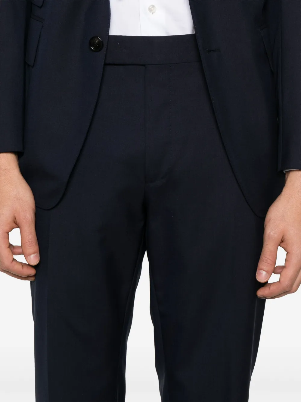 TOM FORD Pak met enkele rij knopen Blauw
