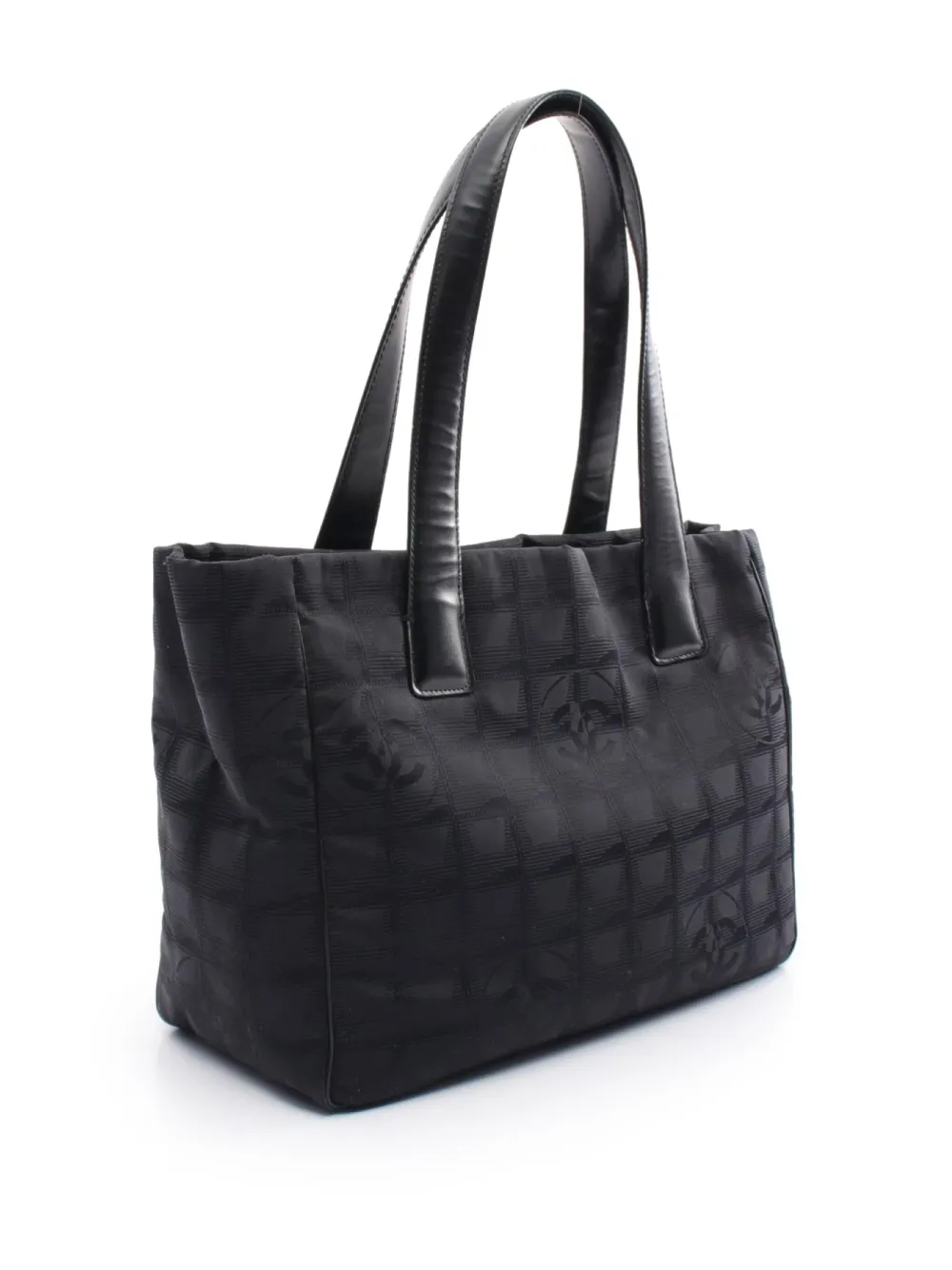 CHANEL Pre-Owned 2003-2004 New Travel Line PM shopper - Zwart