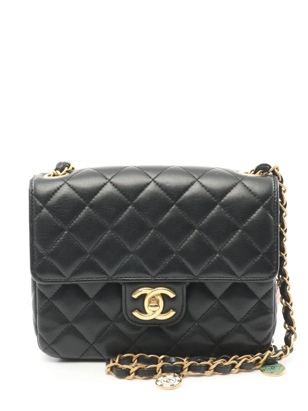 CHANEL 2021 MINI CLASSIC FLAP SHOULDER BAG