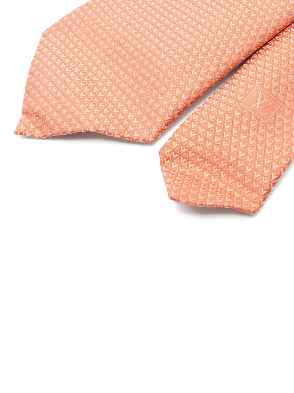 LOUIS VUITTON 1997 LV-JACQUARD TIE