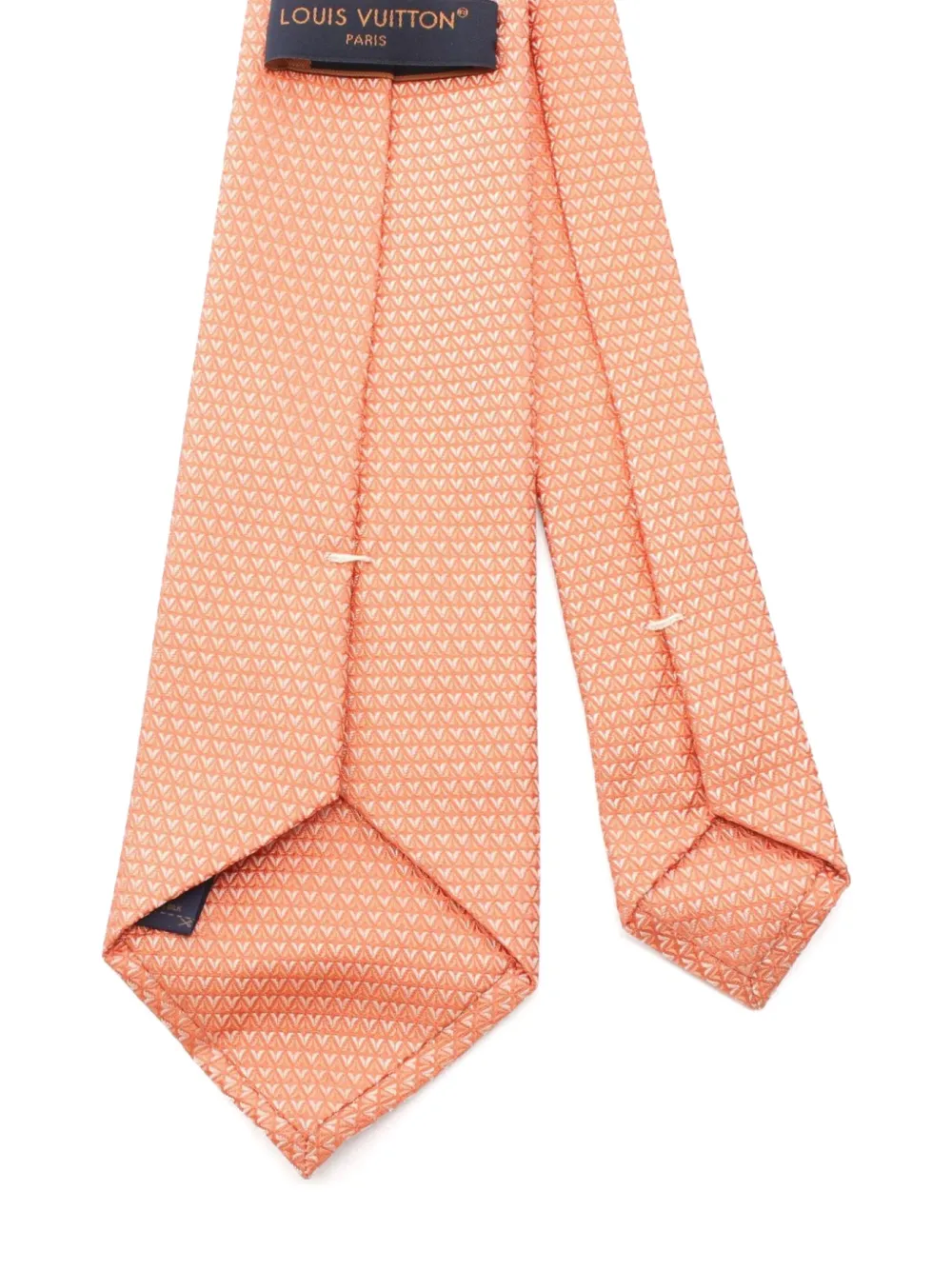 LOUIS VUITTON 1997 LV-JACQUARD TIE