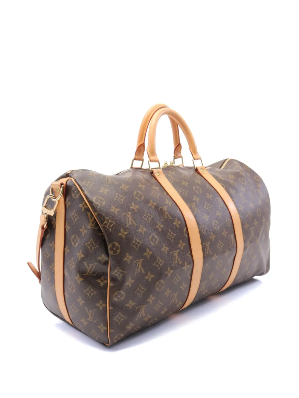 LOUIS VUITTON 2003 KEEPALL 50 BANDOULIÈRE TWO-WAY TRAVEL BAG