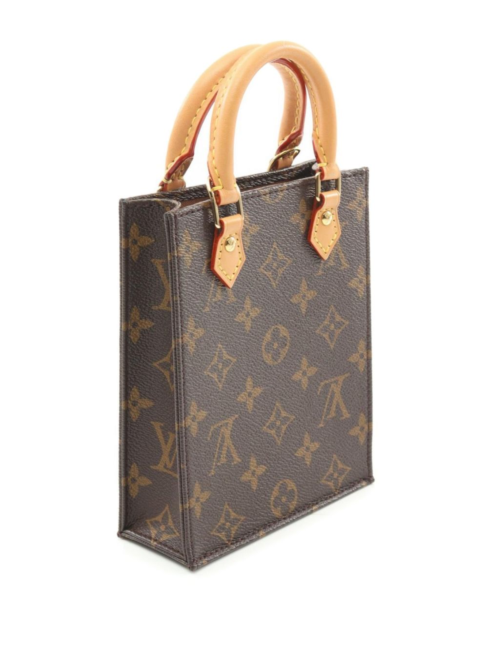 Louis Vuitton Pre-Owned 2021 Petit Sac Plat handtas - Bruin