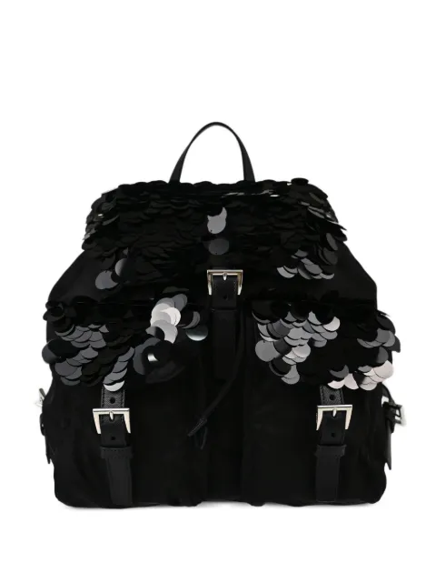 Prada Pre-Owned 2010s sequinned backpack
