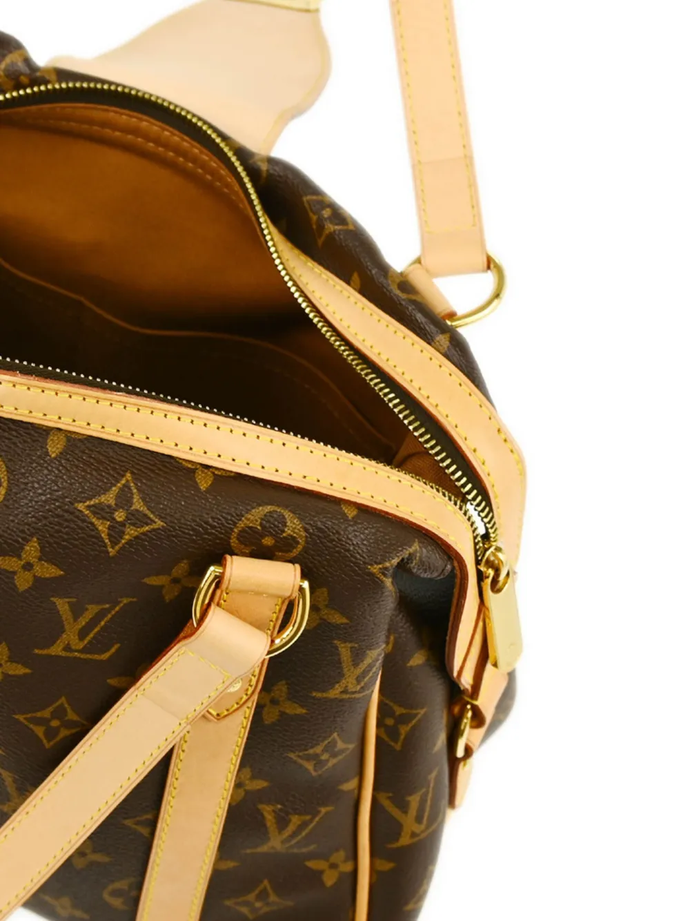 Pre-owned Louis Vuitton 2011 Stresa Pm Shoulder Bag In Brown