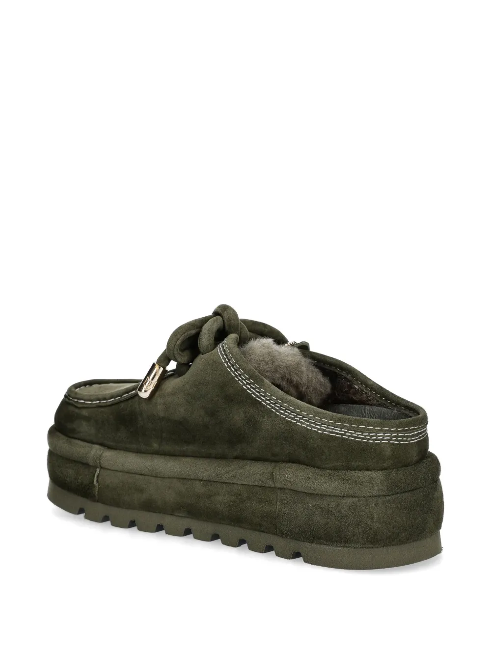 NAKED WOLFE Blizzard slippers Groen