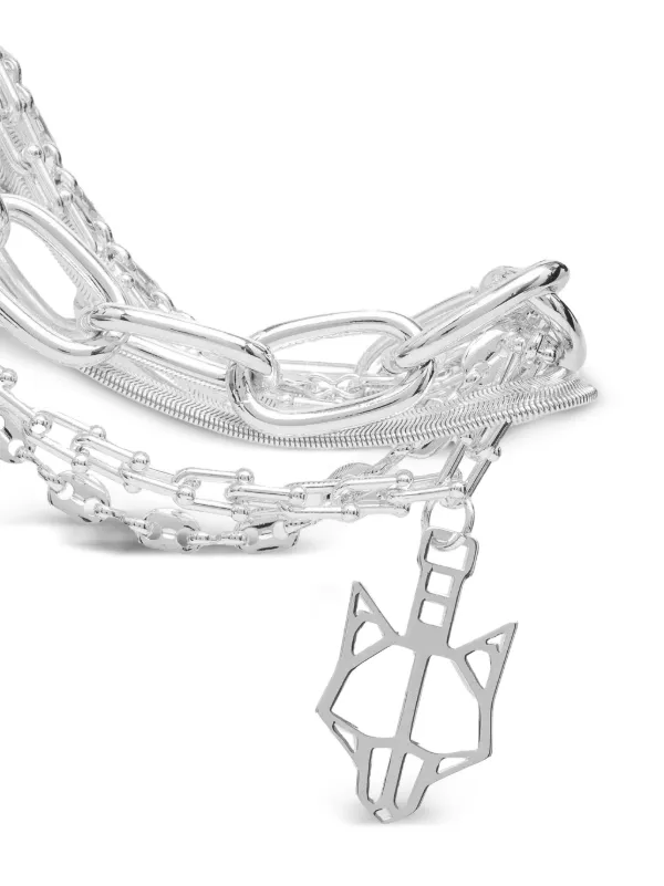NAKED WOLFE★クロームメッキポンプ NAKED WOLFE Chromed Pumps | Silver | FARFETCH