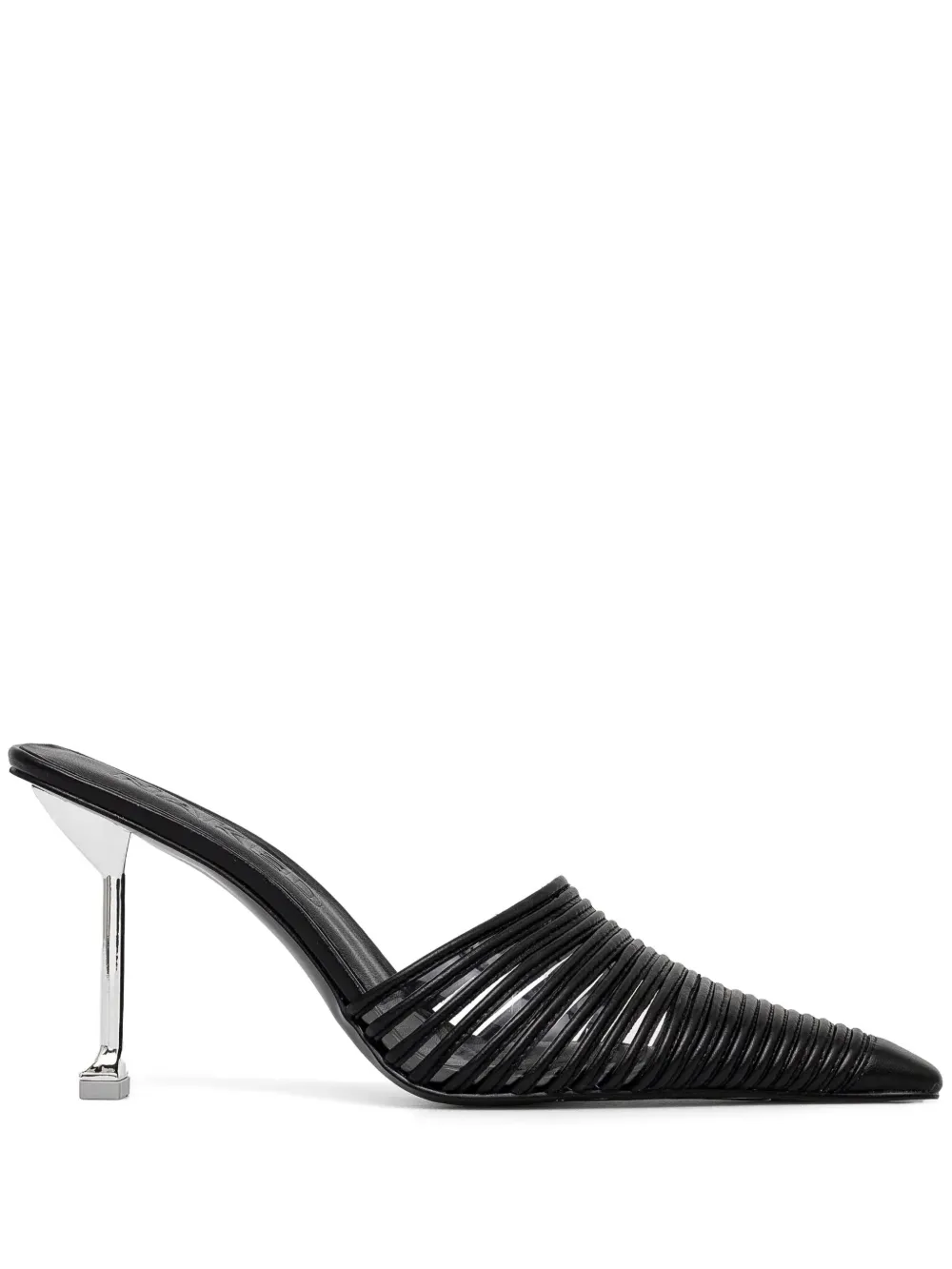 NAKED WOLFE Chromed pumps Zwart