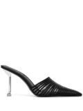 NAKED WOLFE Chromed pumps - Black