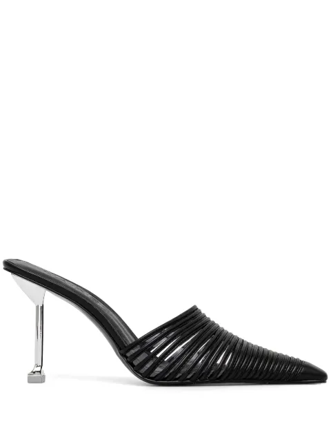 NAKED WOLFE Chromed pumps 