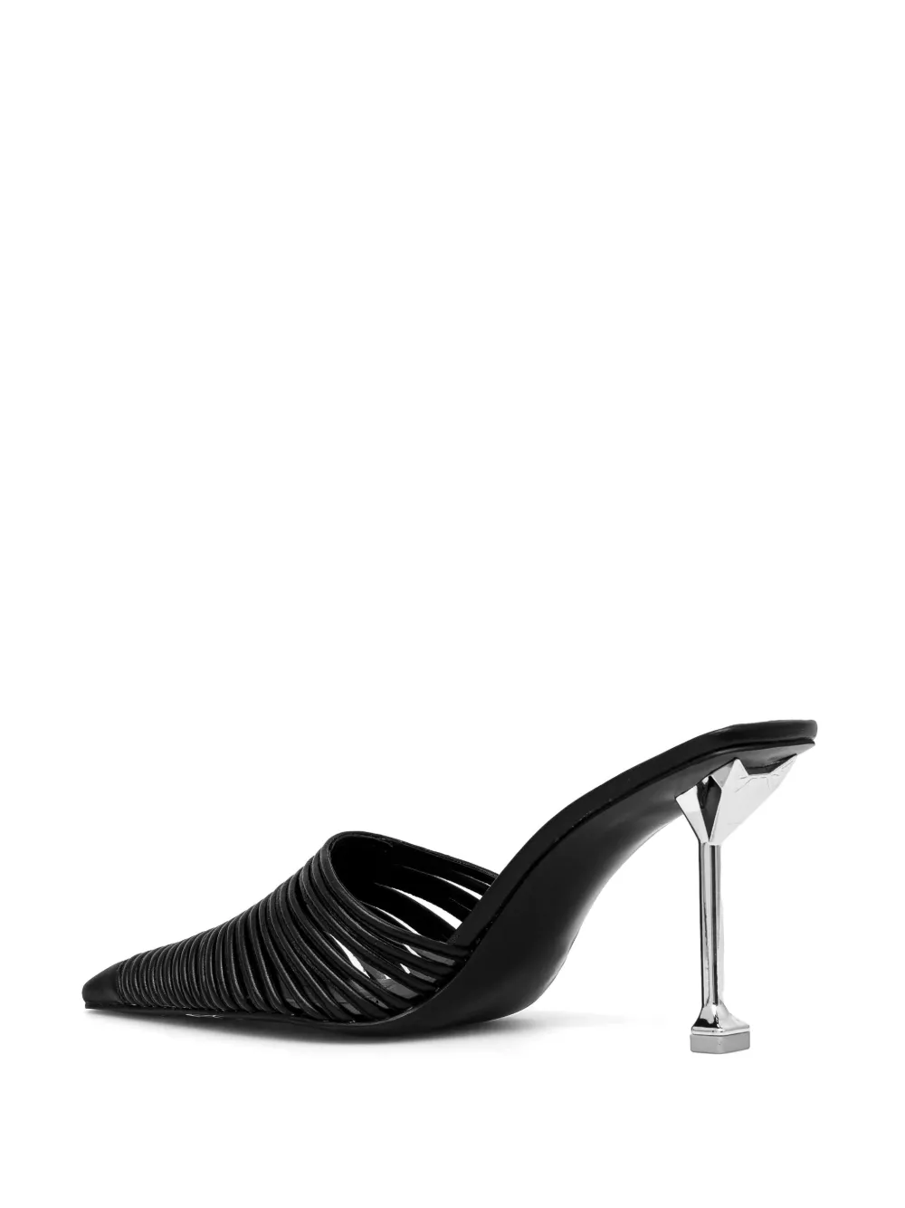 NAKED WOLFE Chromed pumps Zwart