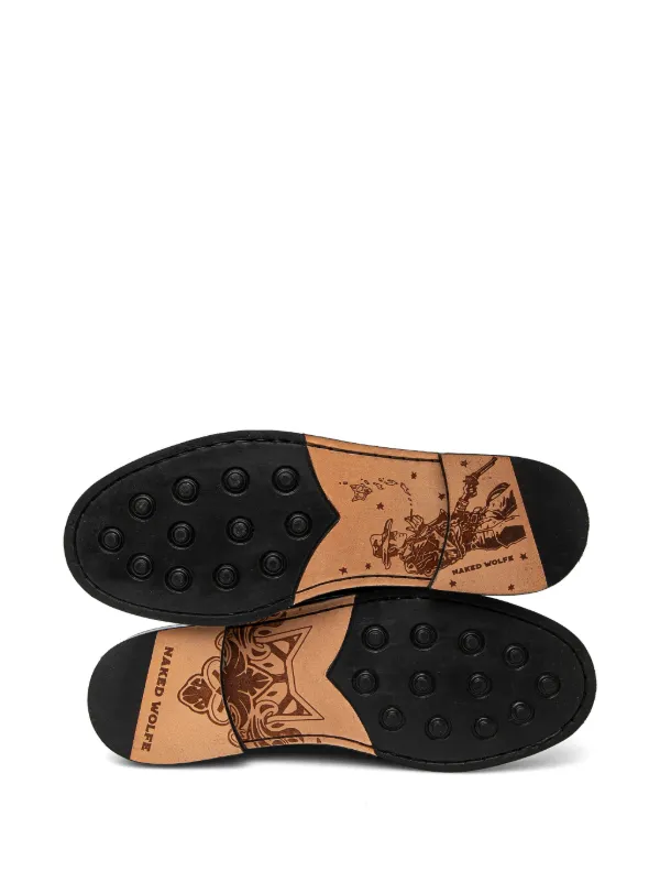 NAKED WOLFE Roma ローファー | ブラック | FARFETCH JP