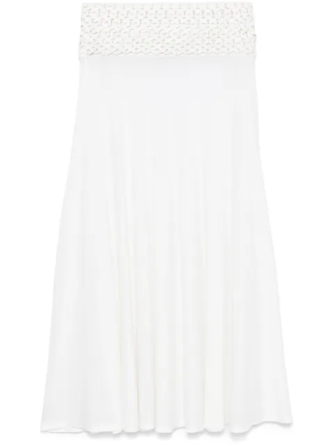 Alaïa knitted maxi skirt