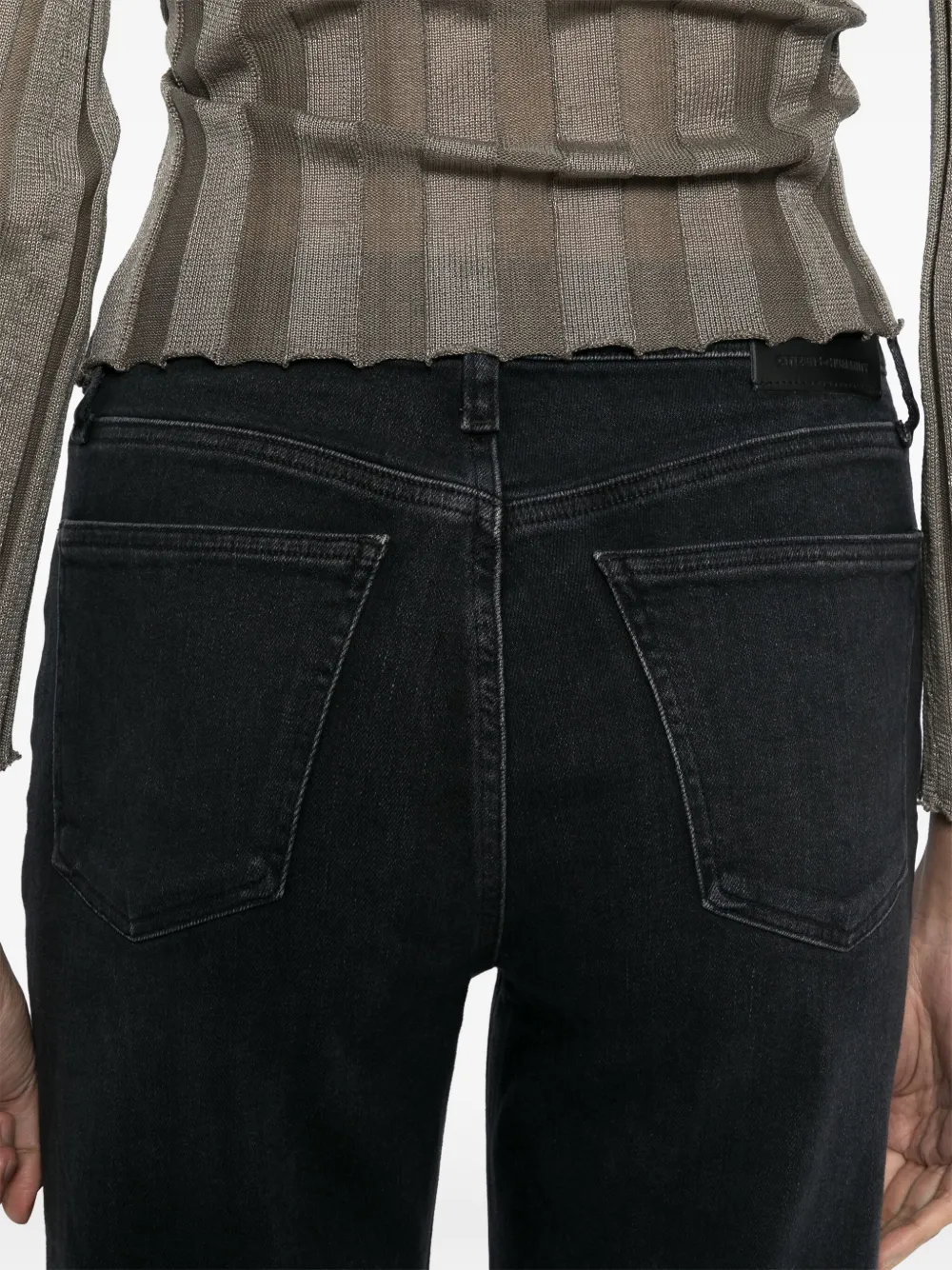 Shop Citizens Of Humanity Palma Jeans In Schwarz