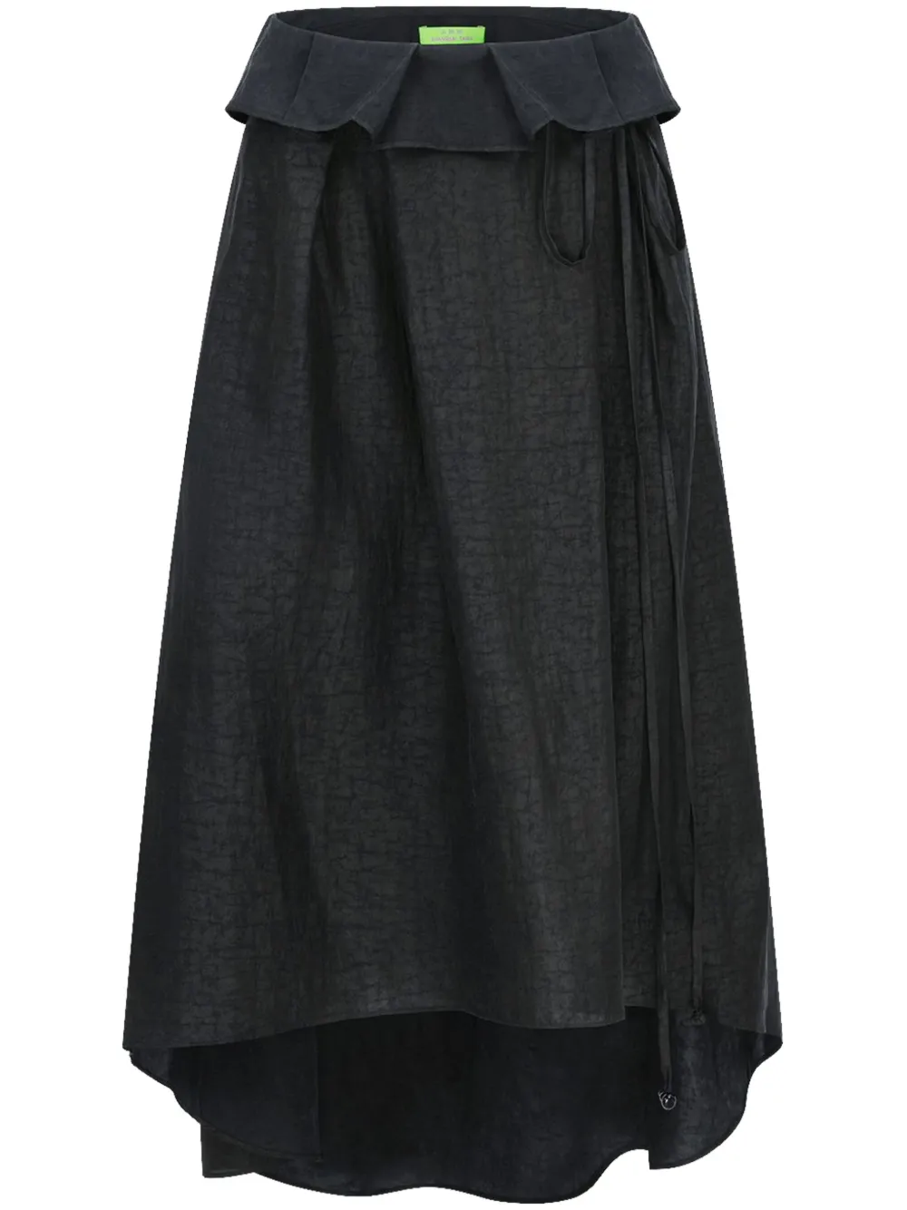 x Chen Man silk gauze skirt