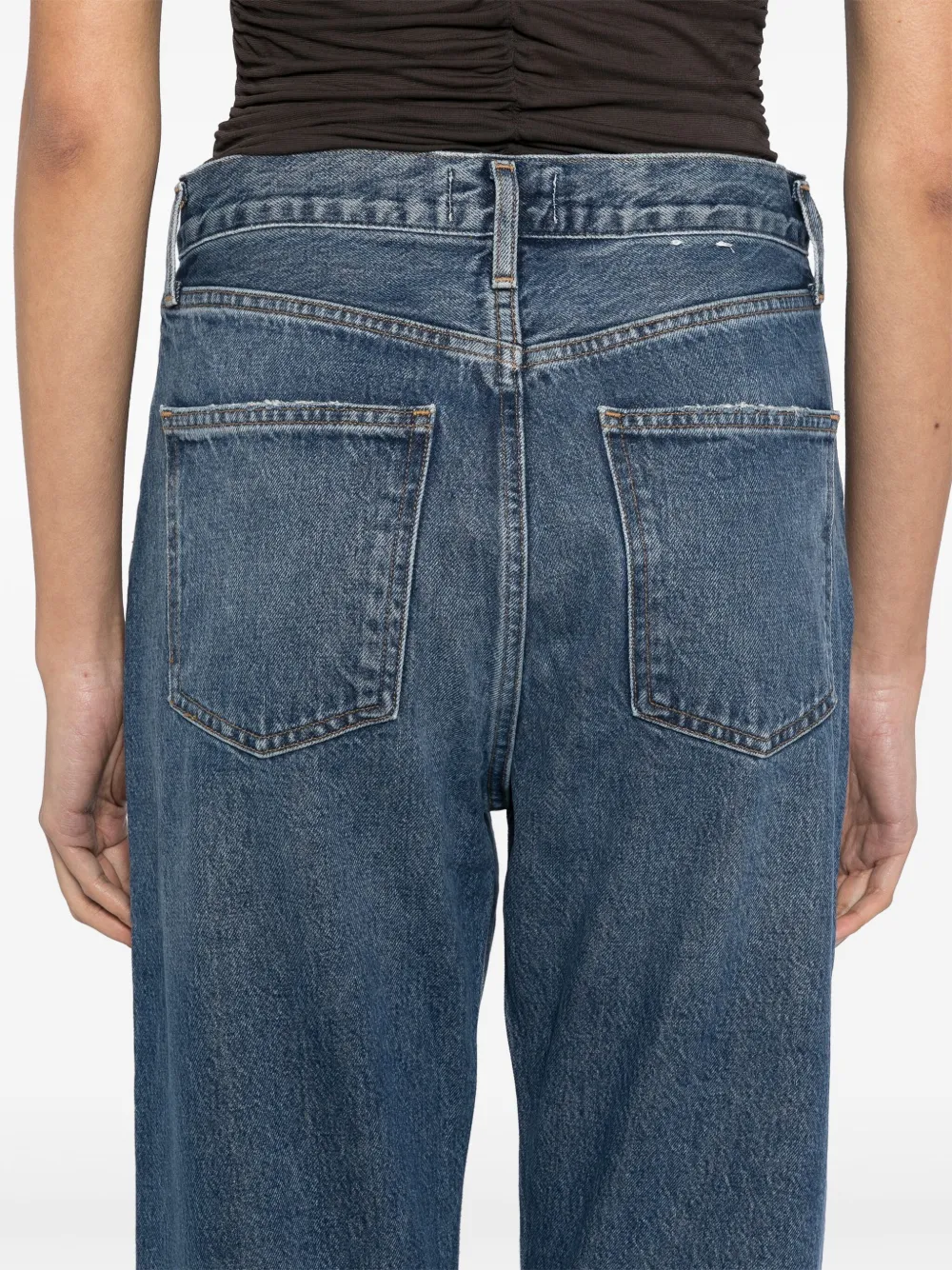 AGOLDE Jeans met toelopende pijpen Blauw