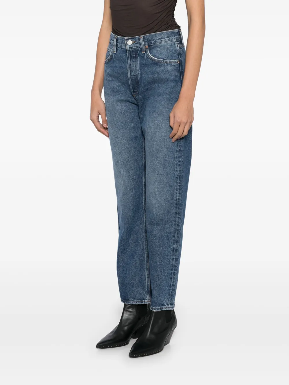 AGOLDE Jeans met toelopende pijpen Blauw