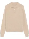 Maison Margiela wool polo top - Neutrals