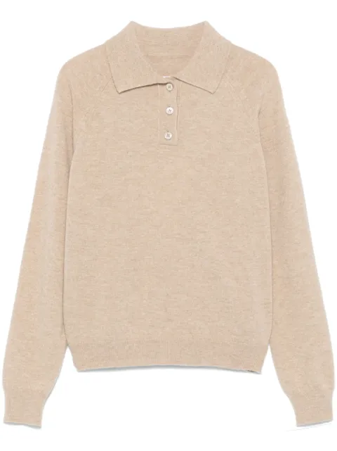 Maison Margiela wool polo top
