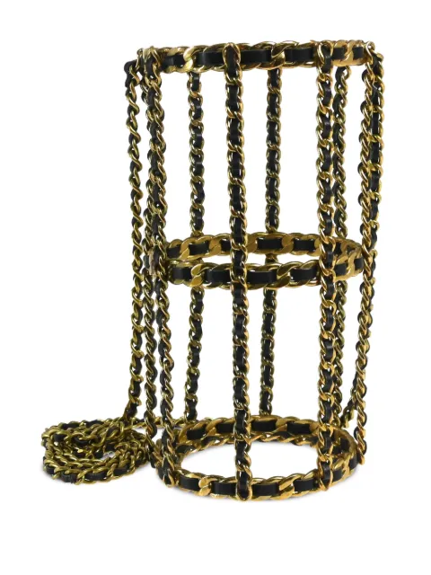 CHANEL Pre-Owned 1994 chain link bottle holder