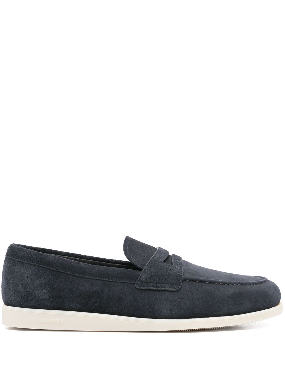 Church's suede loafers Blue