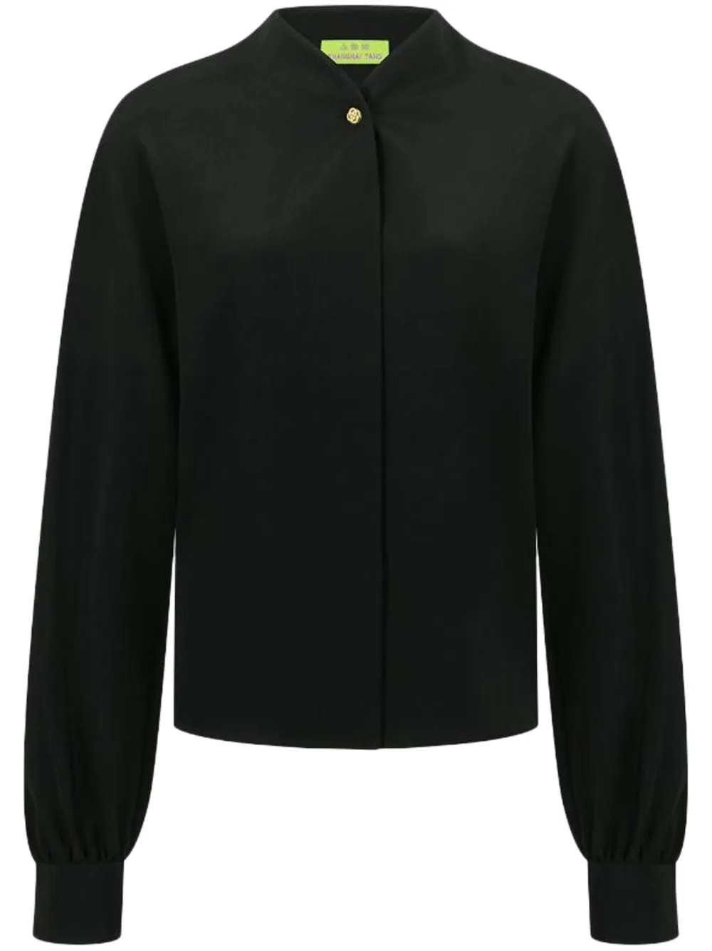 Shanghai Tang Jade-button blouse - Nero