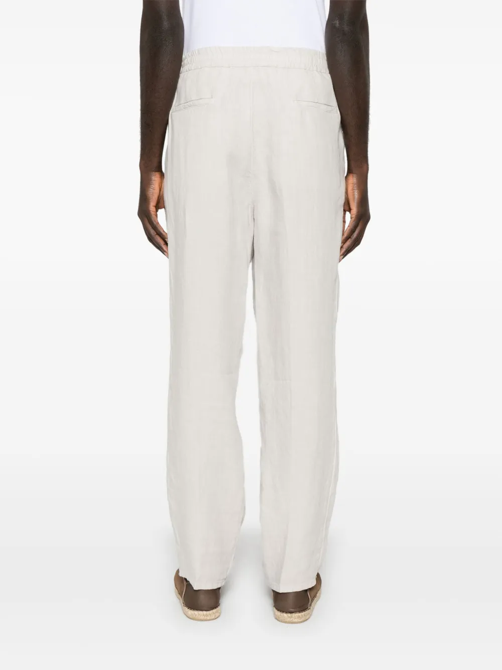 Brunello Cucinelli Linnen broek Beige
