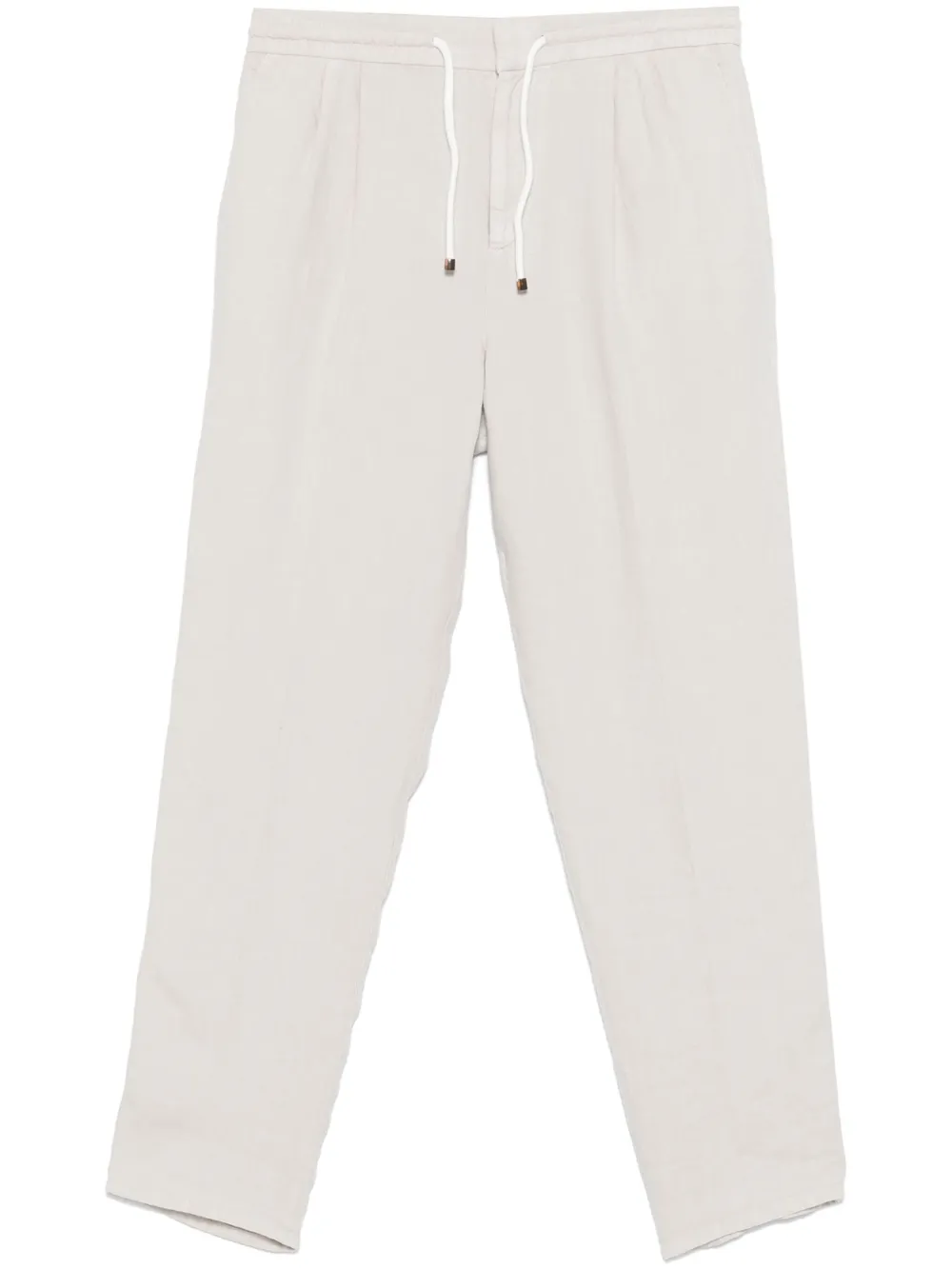 Brunello Cucinelli linen trousers | Neutrals | Image 1