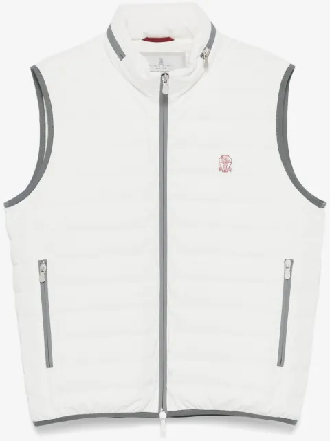 Brunello Cucinelli дутый жилет