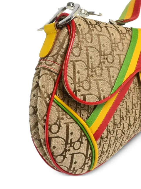 Christian Dior Pre-Owned 2004 Rasta Trotter Saddle bag 01RU0054 - 2