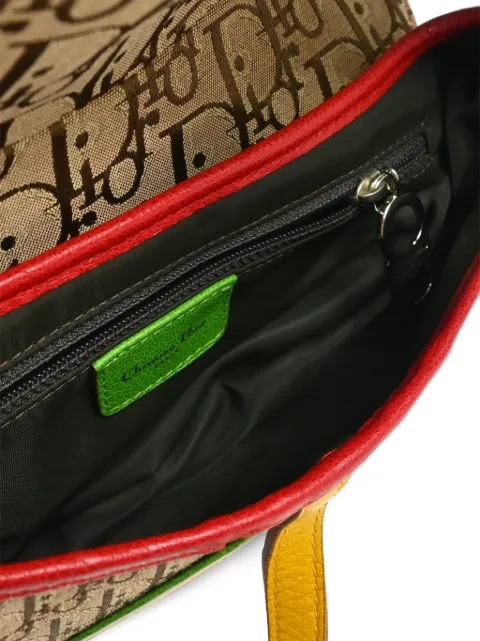 Christian Dior Pre-Owned 2004 Rasta Trotter Saddle bag 01RU0054 - 3