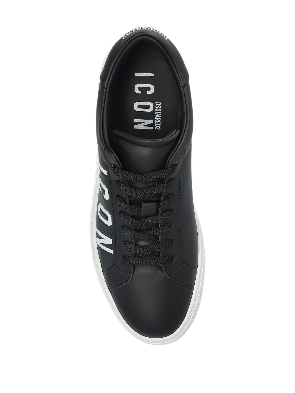 DSQUARED2 Icon Casetta sneakers Zwart