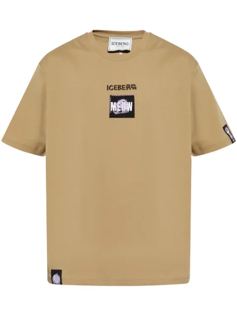Iceberg logo patch t-shirt