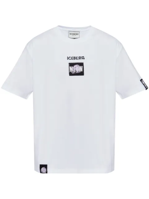 Iceberg logo patch t-shirt