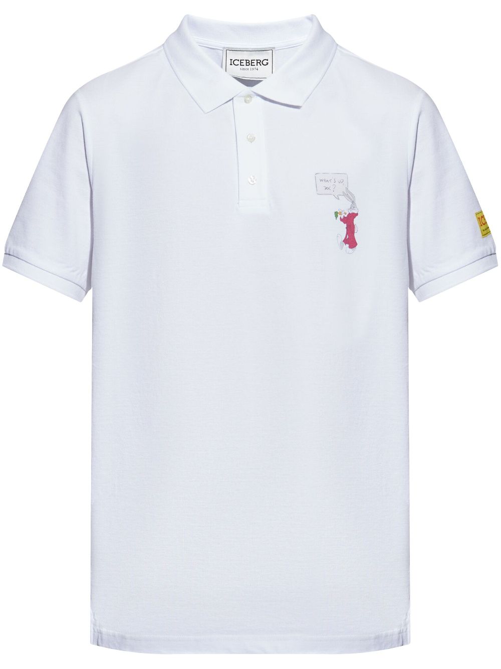 Iceberg x Looney Tunes cotton polo shirt - White