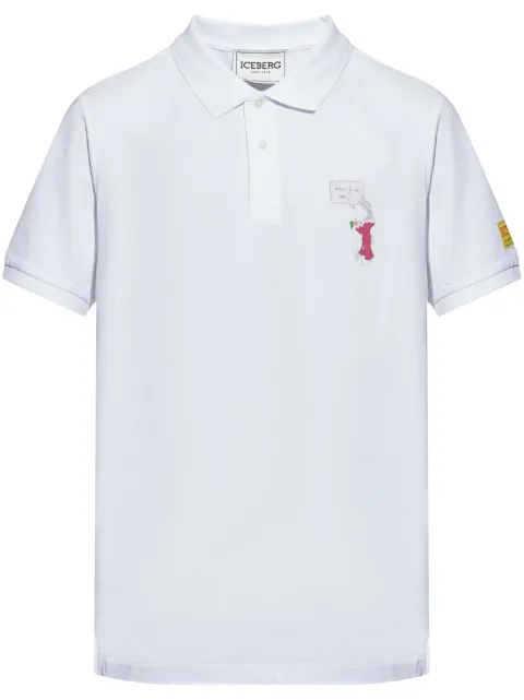 Iceberg x Looney Tunes cotton polo shirt