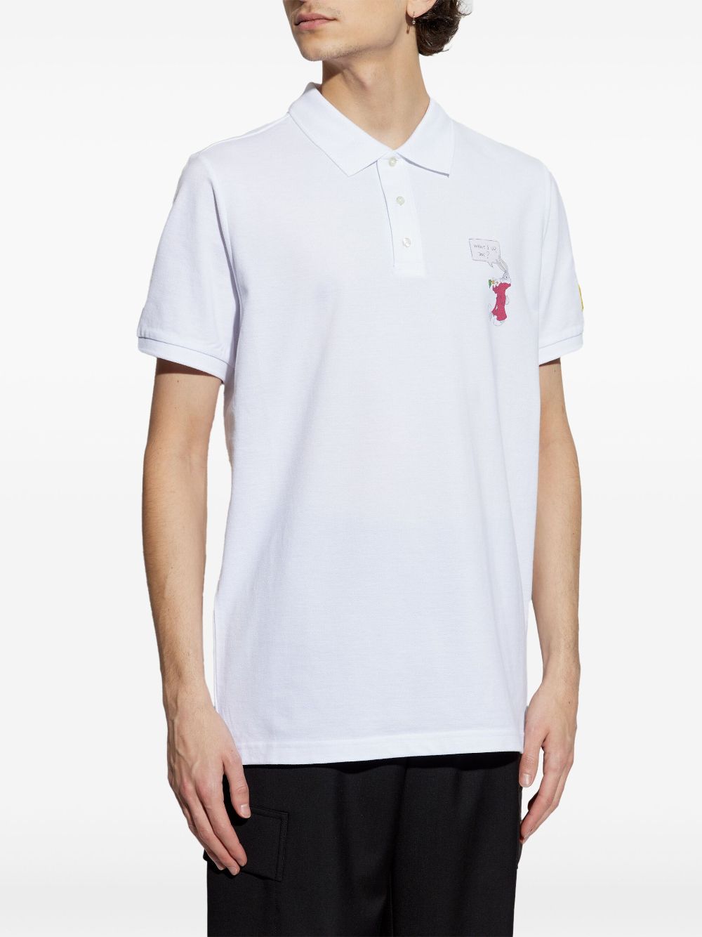 Iceberg x Looney Tunes katoenen poloshirt - Wit