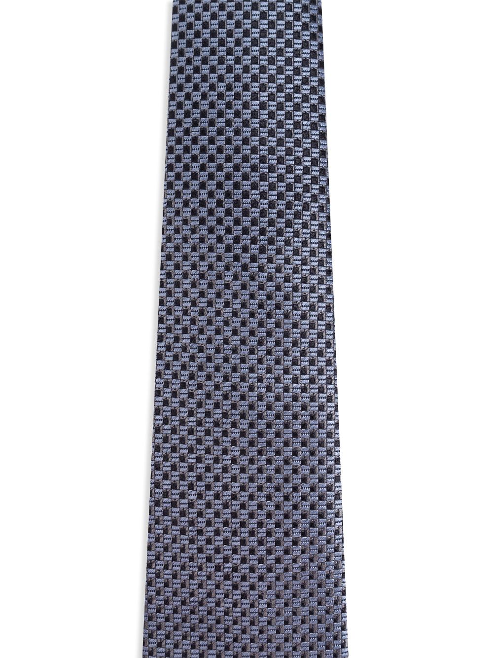 Brioni Stopdas met jacquard-patroon - Blauw