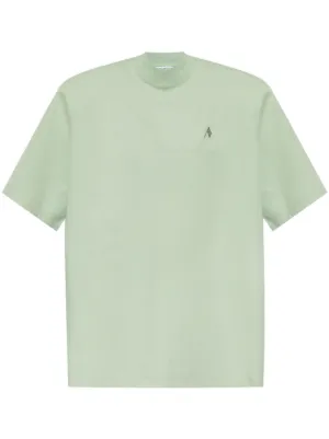 THEATTICO シャツ The Attico ロゴ シャツ | ブルー | FARFETCH JP