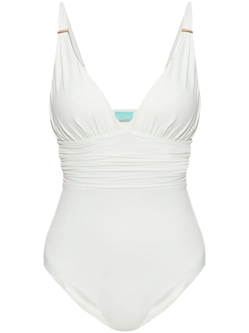 Melissa Odabash Nevada Paneled Swimsuit In White