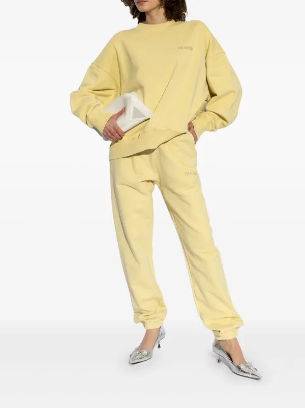 ブルゾン THE ATTICO Logo sweatshirt The Attico Logo Sweatshirt | Yellow | FARFETCH