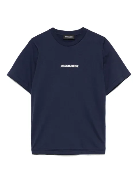 DSQUARED2 KIDS playera con logo estampado