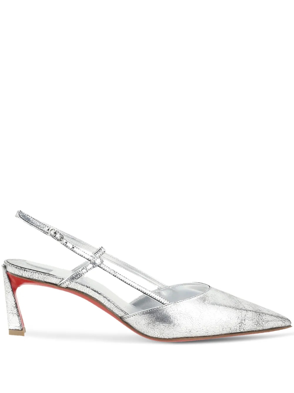 Christian Louboutin zapatillas Condoroline con tacón de 55mm | plateado | Image 1