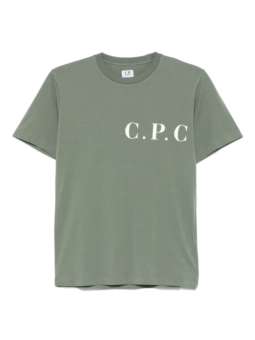 C.P. Company Kids T-shirt met logoprint Groen