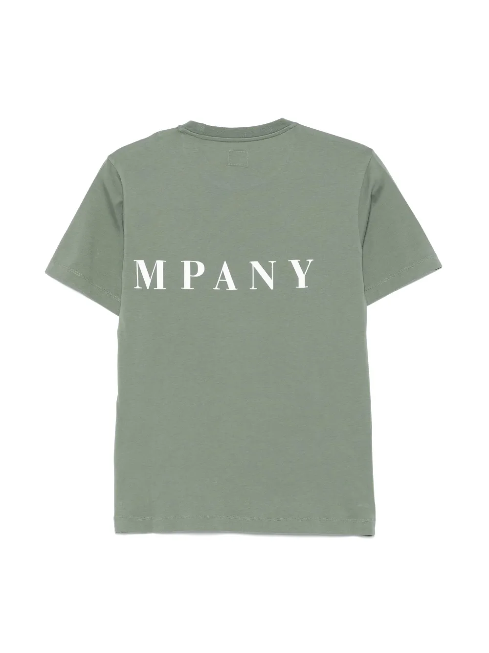 C.P. Company Kids T-shirt met logoprint - Groen