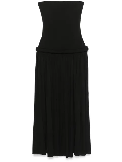 Alaïa jersey strapless dress 
